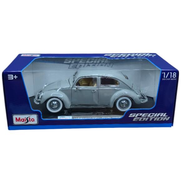 Maisto Special Edition 1:18 Scale Die-Cast Model–Volkswagen Käfer Beetle (1955) - Picture 1 of 8